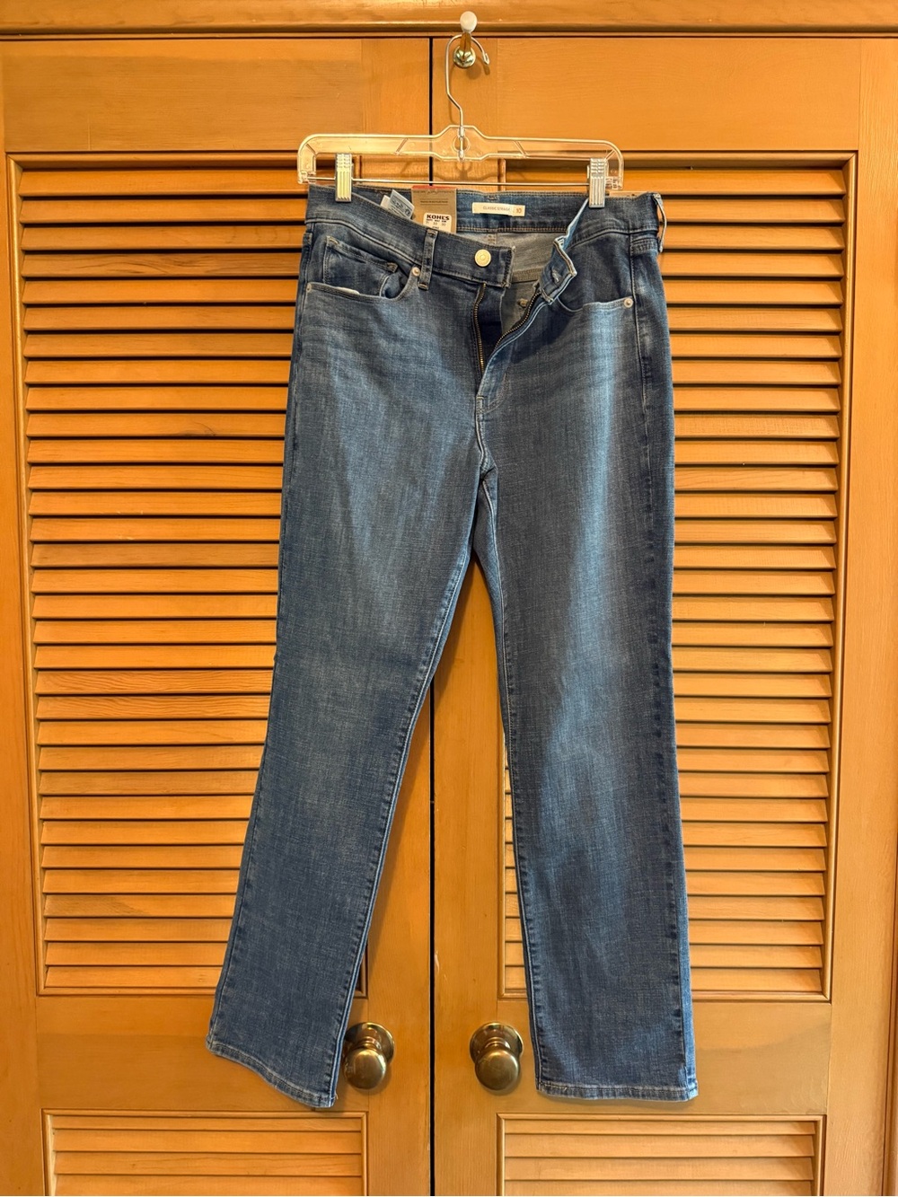 Levi's Straight Leg Jeans - Dark Blue Wash